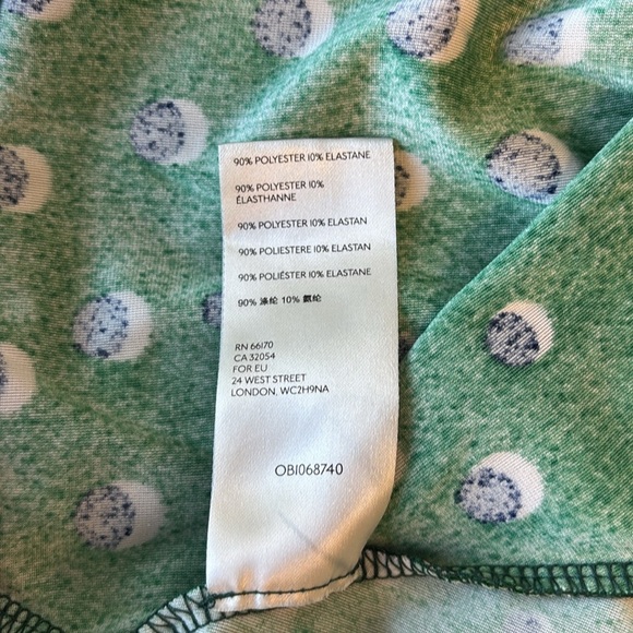 Maeve Green Midi A-Line Skirt with Pleats XXSP - Picture 6 of 7